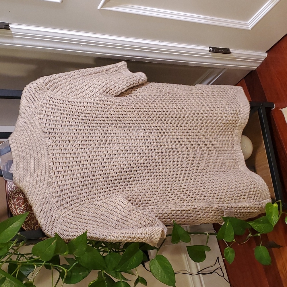 Banana Republic baige long cardigan with pockets - Picture 4 of 4